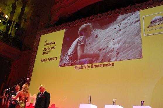 Spot Navštivte Broumovsko dostal Cenu poroty na festivalu Tour region film v Karlových Varech 