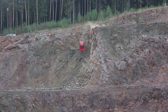 Dosud nezveřejněné fotografie z natáčení filmu Bastardi III v rožmitálském lomu u Broumova. Film má dnes premiéru v Náchodě 