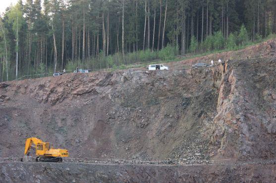 V Lomu Rožmitál u Broumova se natáčela akční scéna filmu Bastardi III 