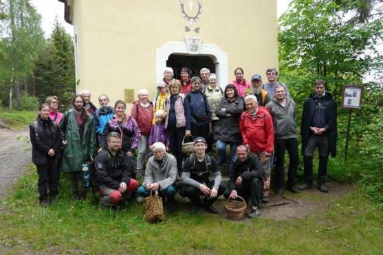 Otevírání lesa na Broumovsku aneb první osvětová akce v roce 2020 pro houbaře a mykology 