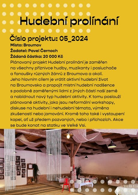 Dejte svůj hlas nápadům, které chtějí rozhýbat Broumovsko