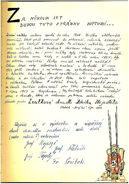 Jaké bylo a je loutkové divadlo v Broumově - 1. část