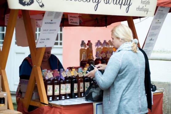 Sobotní dopoledne patřilo v klášteře vskutku Podzimnímu trhu
