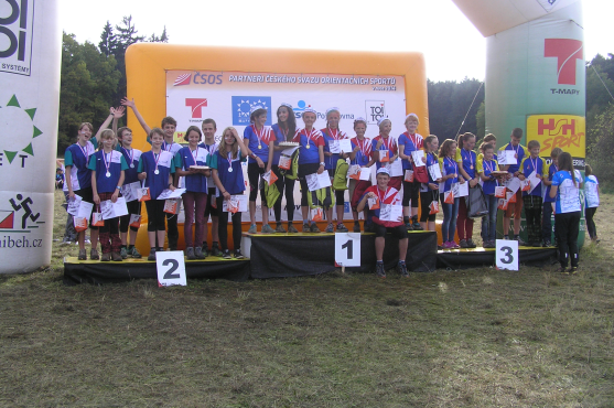 Člen broumovského oddílu orientačního běhu se stal mistrem republiky v závodě družstev