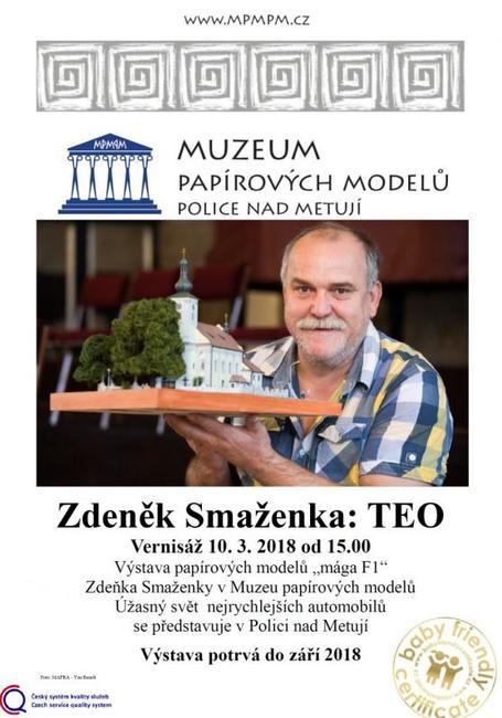 Muzeum papírových modelů představí víc jak 150 exponátů monopostů formule 1