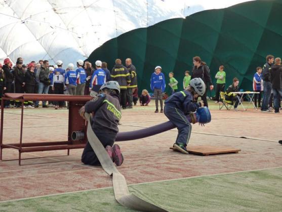 V teplickém Sportcentru soutěžili mladí hasiči