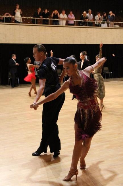 Taneční pár sourozenců Novotných zvítězil na Velké ceně Čech