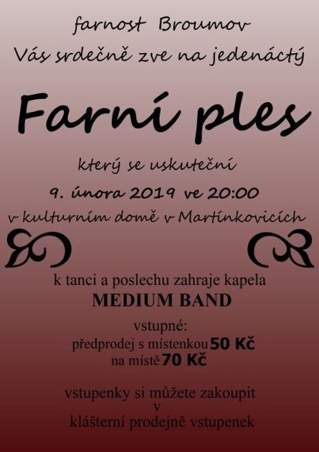 Nabídka akcí na Broumovsku pro víkend od 8. do 10. února