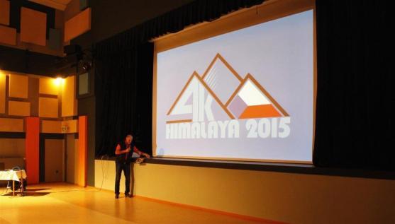 Ctibor Košťál vyprávěl v konferenčním sále infocentra o Nepálu