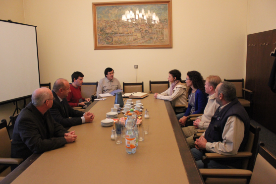 Broumovský starosta Jaroslav Bitnar přivítal srbskou delegaci