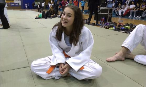Gymnazistka Anna Freiwaldová se stala vicemistryní České republiky v judu