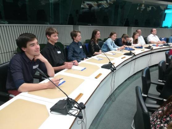 Mladí katolíci z broumovské a teplické farnosti navštívili Brusel