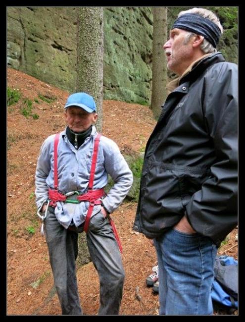 Na své začátky a vznik horolezeckého oddílu v Broumově vzpomíná František Jaroš