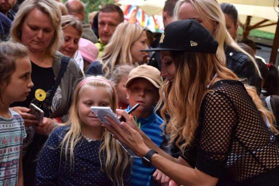 Vrcholem poutě v Broumově bylo vystoupení Olgy Lounové