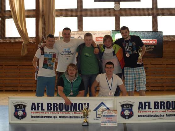 Vítězem florbalové ligy se stal broumovský Nicht Team