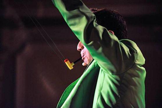 V Broumově vystoupil kouzelník a komik Richard Nedvěd