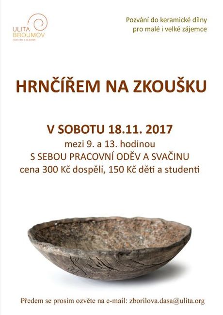 Nabídka akcí na Broumovsku pro víkend od 17. do 19. listopadu