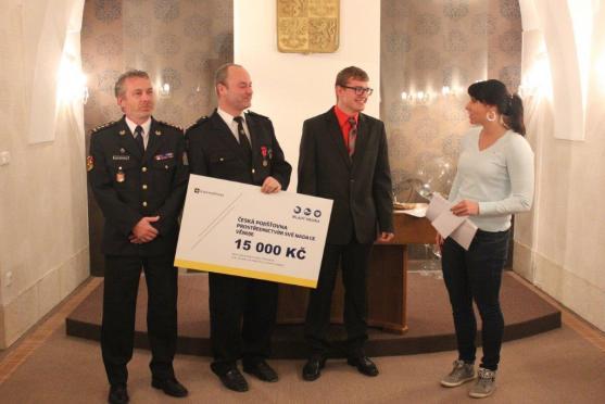 Tomáš Jirman z Radešova zachránil život stařence. Právem mu patří uznání a titul Mladý hrdina