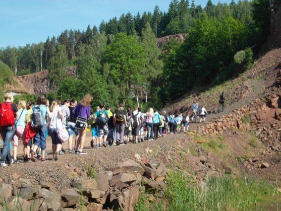 Žáci české a polské školy zahájili projekt Geoturistika: první kroky