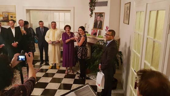 Dana Minaříková převzala cenu Marockého království