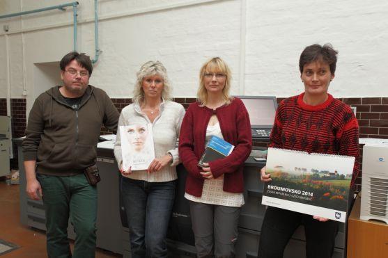 Tiskárna v Broumově zaměstnala další uchazečku se zdravotním postižením 