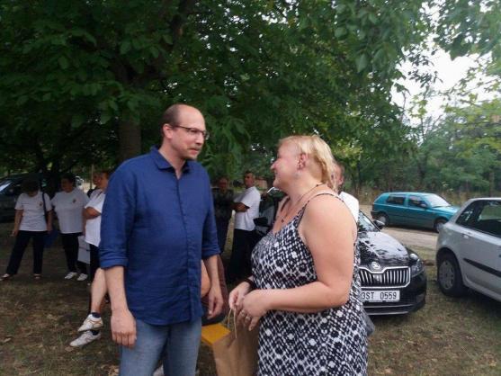 Hejtman Jiří Štěpán a radní Pavel Hečko jsou na návštěvě v srbském Banátu