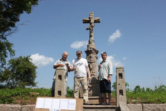 V Božanově byla odhalena opravená boží muka