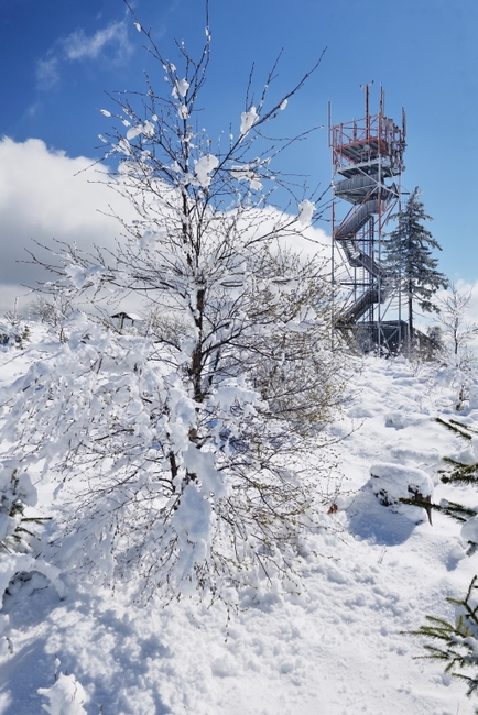 Včerejší zimní pohádka na Ruprechtickém Špičáku