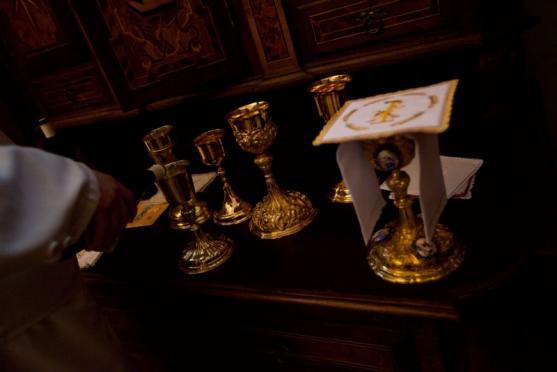 Nový želivský opat převzal požehnání z rukou královéhradeckého biskupa