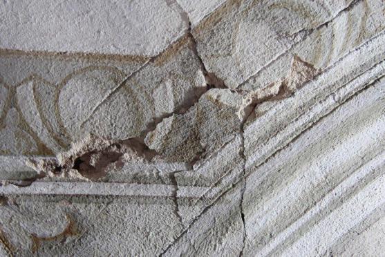 Pomozte se záchranou fresky v kostele v Heřmánkovicích