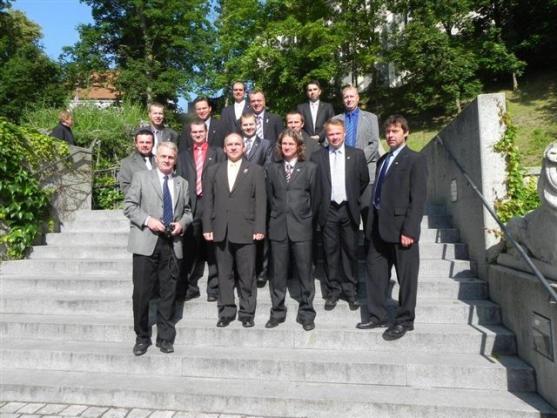 Fotbalový tým českých starostů s teplickým Milanem Brandejsem v sestavě porazil Němce