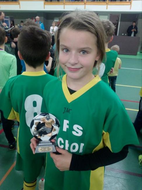 Tereza Frydrychová je členkou vítězného okresního výběru. Navíc byla vyhlášena nejlepší hráčkou