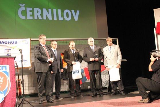 Během Galavečera krajského fotbalu bylo o Broumově hodně slyšet