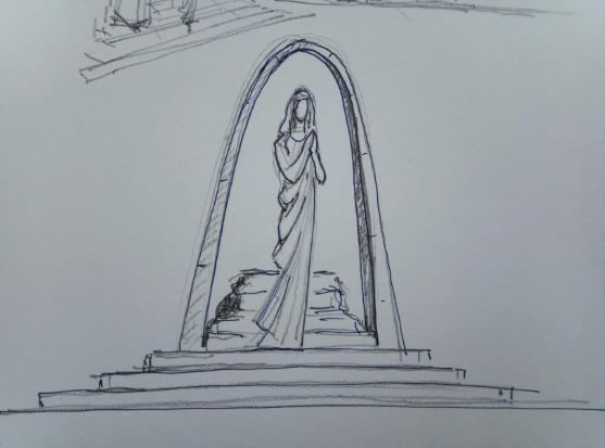 S Milanem Schirlem o nové soše Panny Marie před kostelem v Polici nad Metují