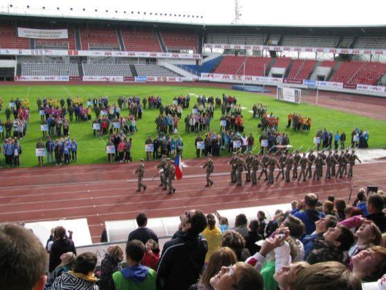 Martin Žiga z Police nad Metují startoval na republikovém finále Odznaku všestrannosti olympijských vítězů v Praze