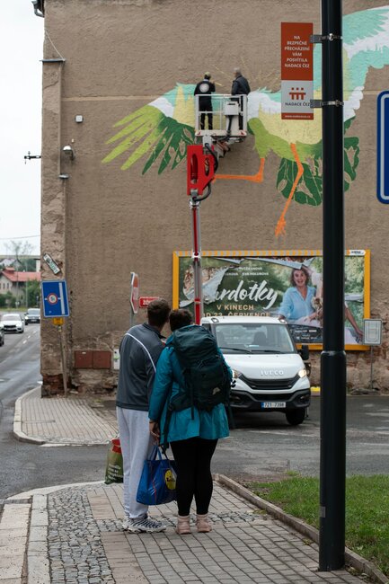 Broumovský mural byla opravdová výzva