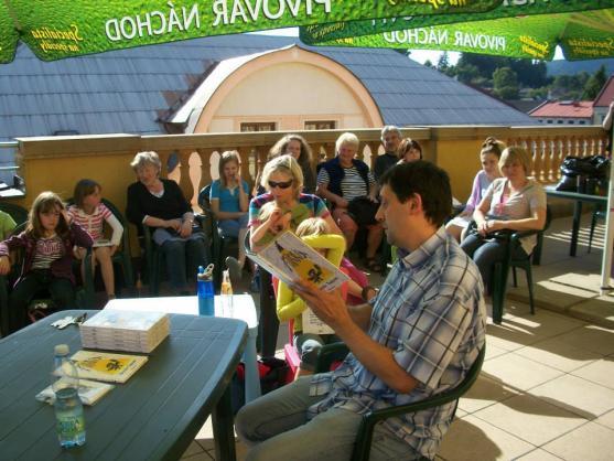 Pírko na Terase - autorské čtení pro nejmenší