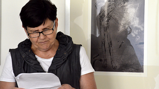 Rytíř Řádu umění a literatury vystavuje v Polici nad Metují