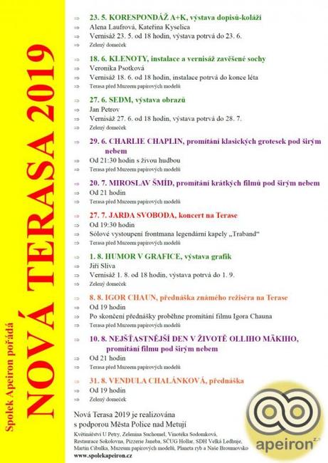 Nová Terasa 2019 v Polici nad Metují