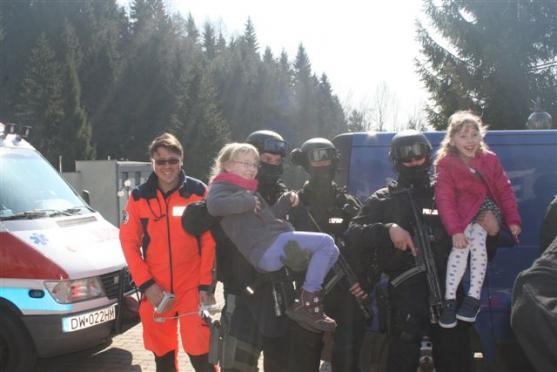 Na polském území zadrželi policisté nebezpečné pachatele. Bylo to však cvičení