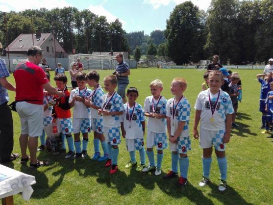 Nejmladší fotbalisté Broumova mají za sebou první mistrovskou sezónu v životě 