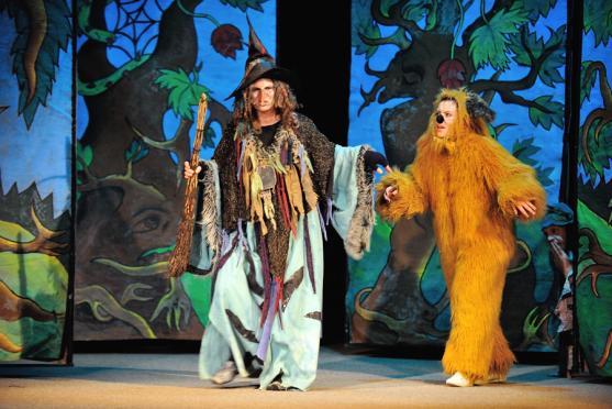 Pohádkovou sobotu děti prožily s Jagoubabou a třemi loupežníky