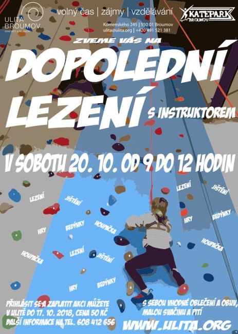 Nabídka akcí na Broumovsku pro víkend od 19. do 21. října