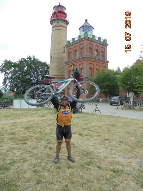 Vláďa Grusman z Šonova absolvoval extrémní cyklistický non-stop ultra maraton Bike Trans Germany 2019