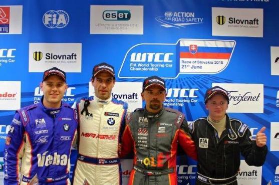 Český reprezentant Michal Matějovský zvítězil i ve druhém závodě FIA ETCC na Slovakia Ringu