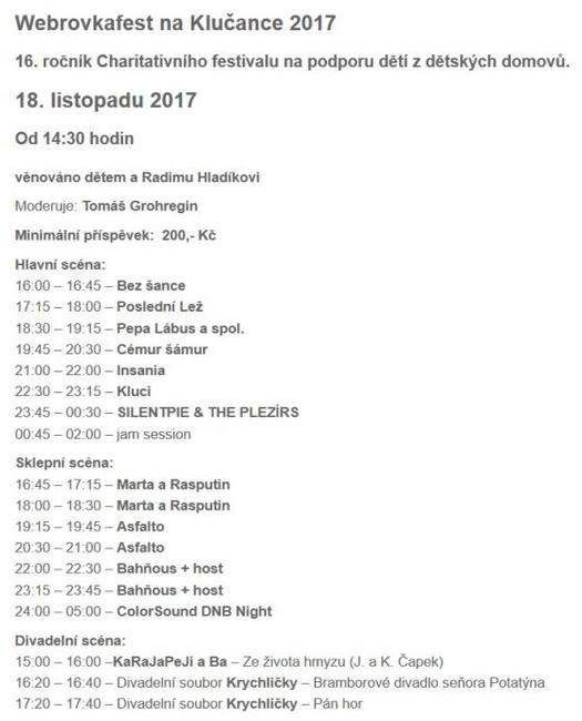 Nabídka akcí na Broumovsku pro víkend od 17. do 19. listopadu