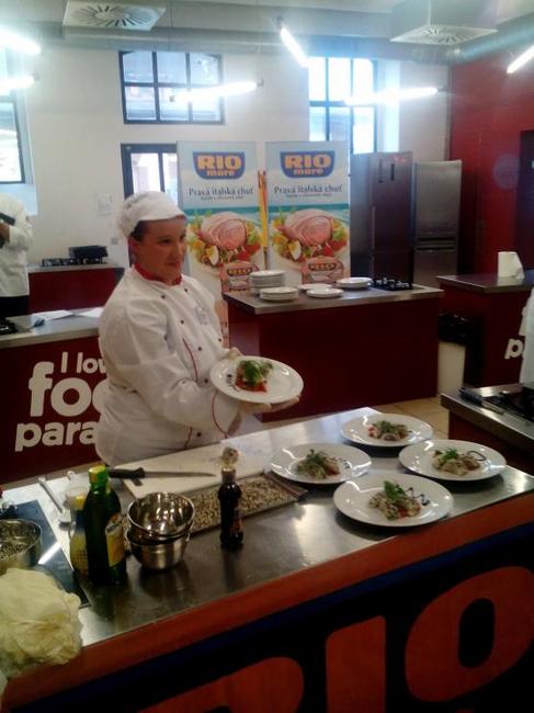 Studentka teplické hotelové školy byla čtvrtá na gastronomické soutěži Svačina roku s Rio Mare