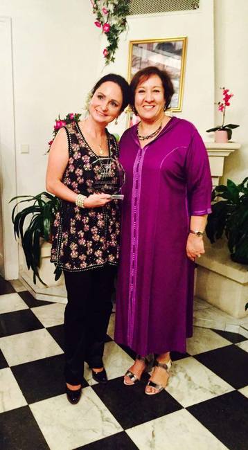 Dana Minaříková převzala cenu Marockého království