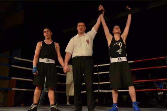 Lukáš Konečný byl hvězdou broumovského Galavečera boxu