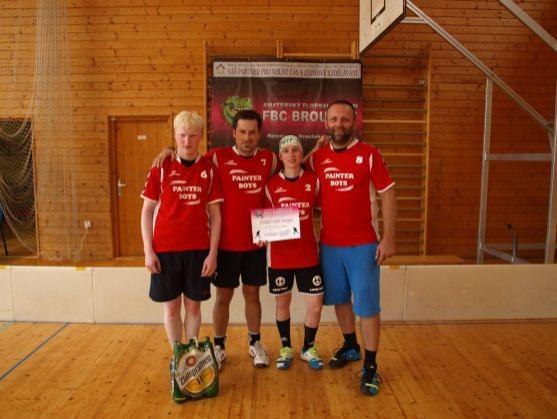 Florbalový turnaj T-Rex CUP 2013 vyhrál náchodský tým IBK Rébus